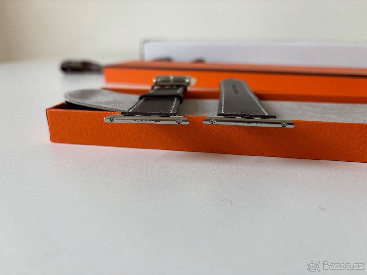 Hermès kožený řemínek pro Apple Watch - 8