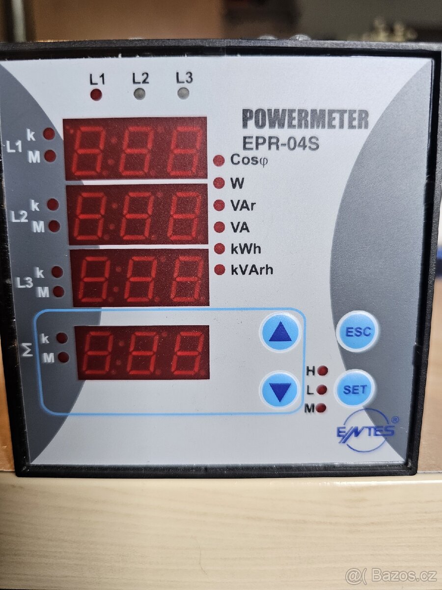 Wattmeter a elektroměr EPR-04S - 8
