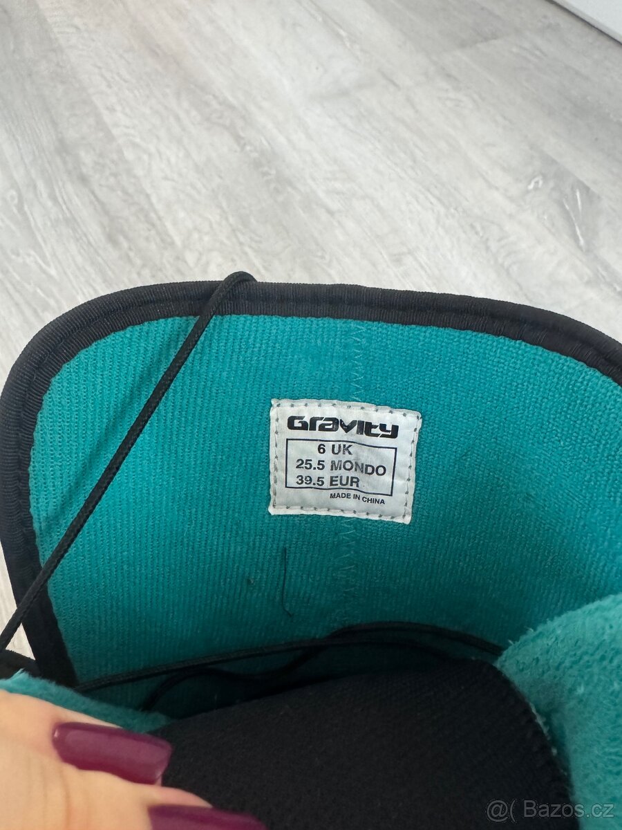 Snowboardové boty Gravity vel. 39,5 - 8