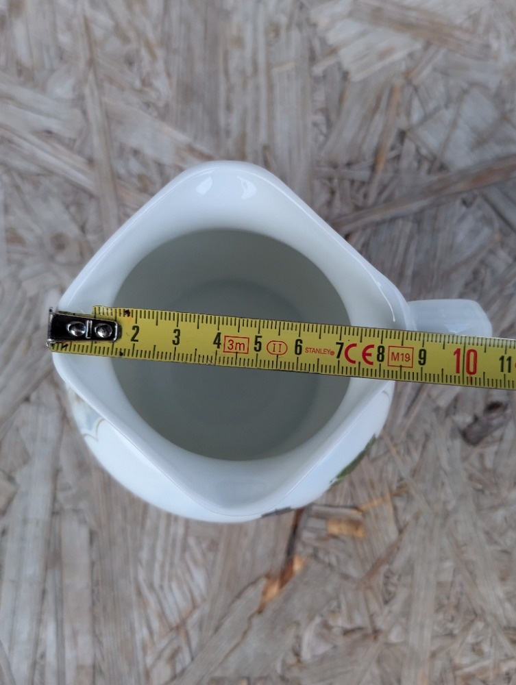 Starožitná porcelánová konvička, Margitsziget. - 8