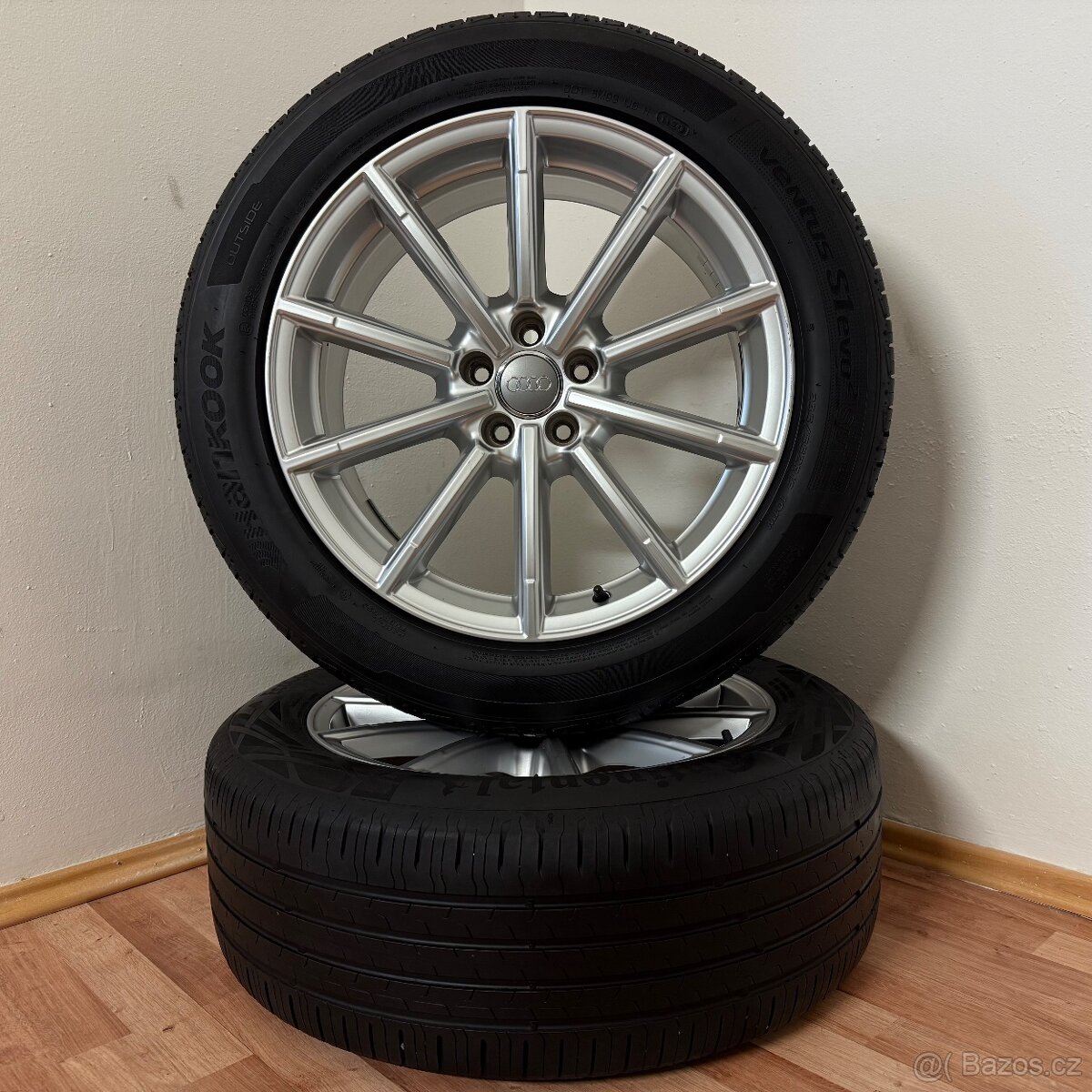 AUDI Q5/SQ5 8R 5x112 R19 ET27+LETNÍ 235/55R19 6,5mm - 8