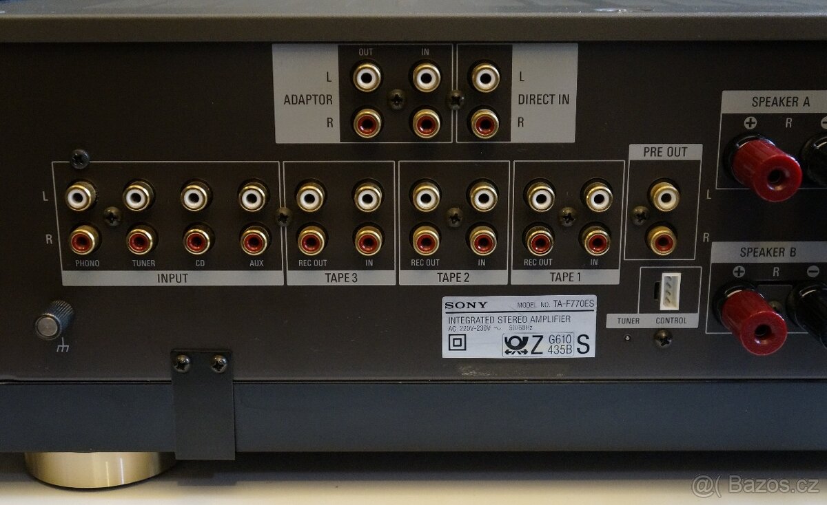 SONY HIGH -END TA F 770ES champagne - 8