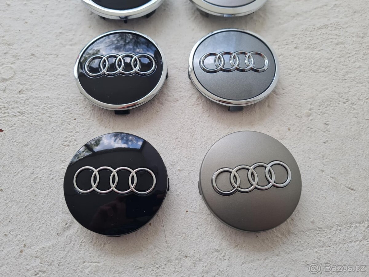 Stredové krytky - pukličky kolies AUDI - 8