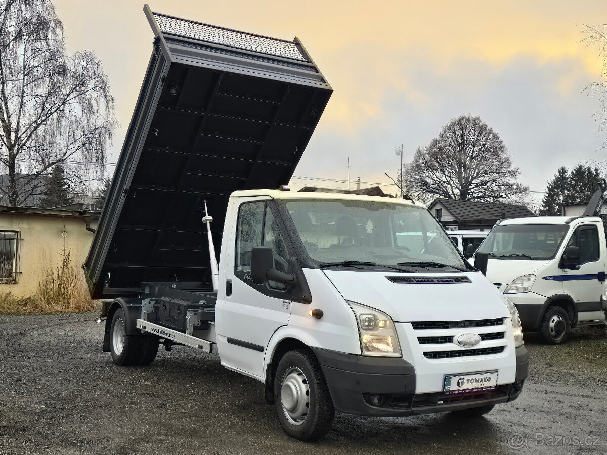 FORD TRANSIT SKLÁPĚČ | EXTRA DLOUHÁ KORBA 3,7M | - 8