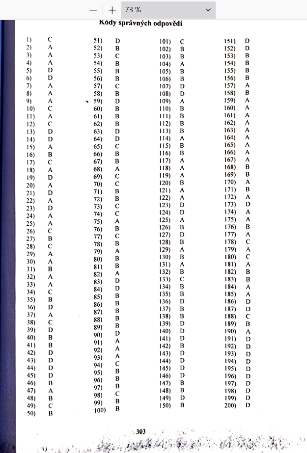 Soubor otázek na Farmaceutickou fakultu Hradec Králové - 8