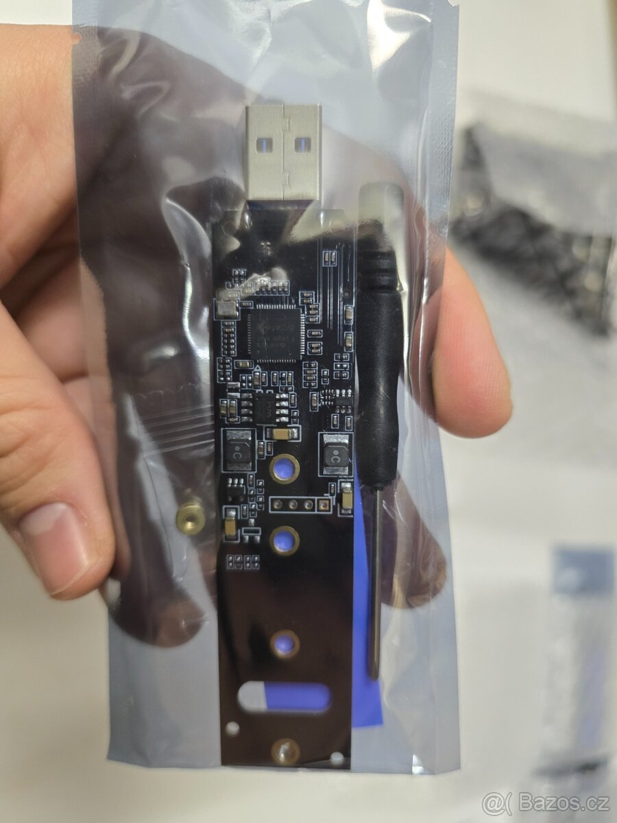 USB 3.1 adaptér pro M.2 NVME SSD nový + mini dárek - 8