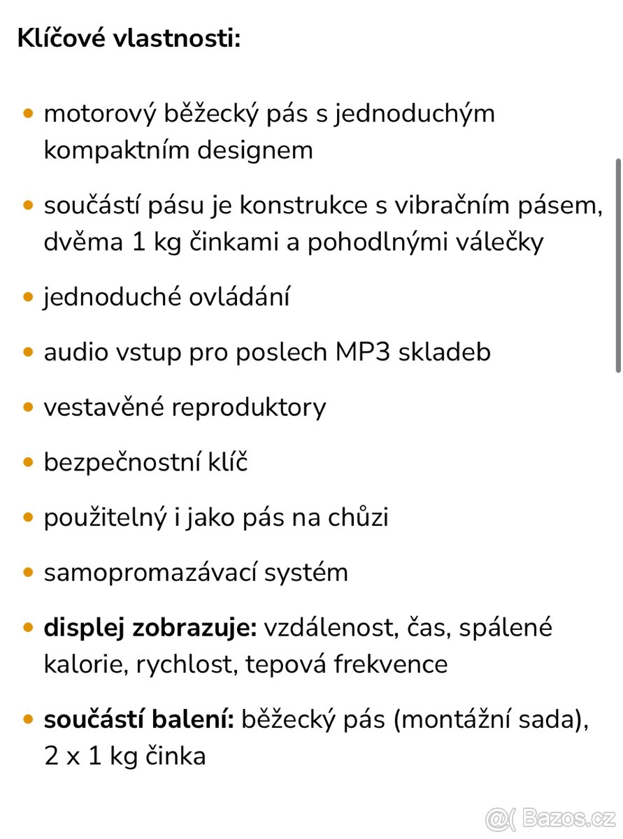 Běžecký pás Capital sports pacemaker - 8