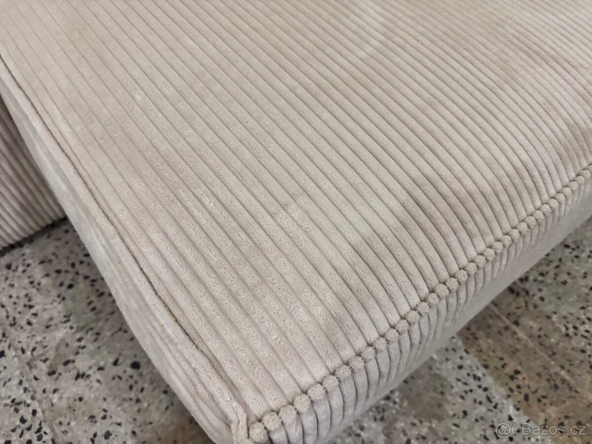 NOVÁ krásná Sedací souprava Sirpio manšetr Béžová - 8