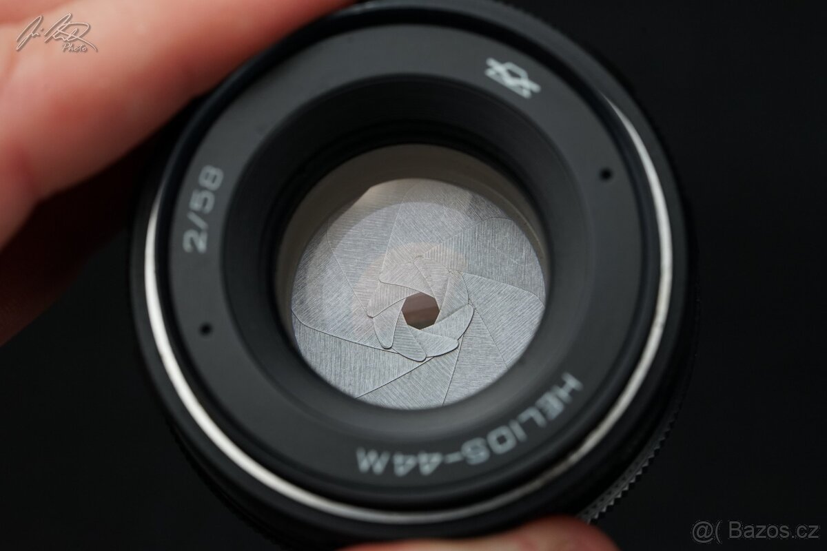 HELIOS 44M 58mm f2 M42 KMZ TOP + příslušenství - 8