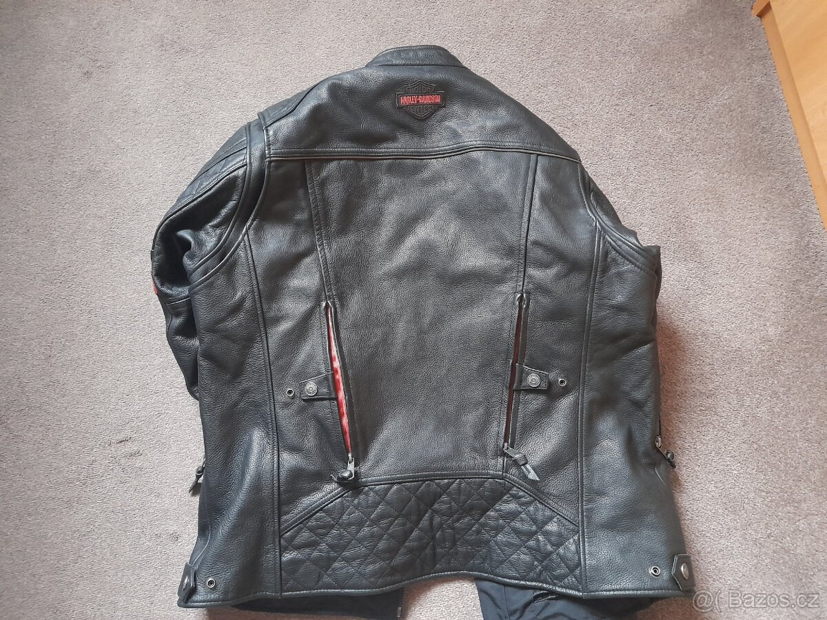 HARLEY DAVIDSON® VANOCKER kožená bunda XL TOP - 8