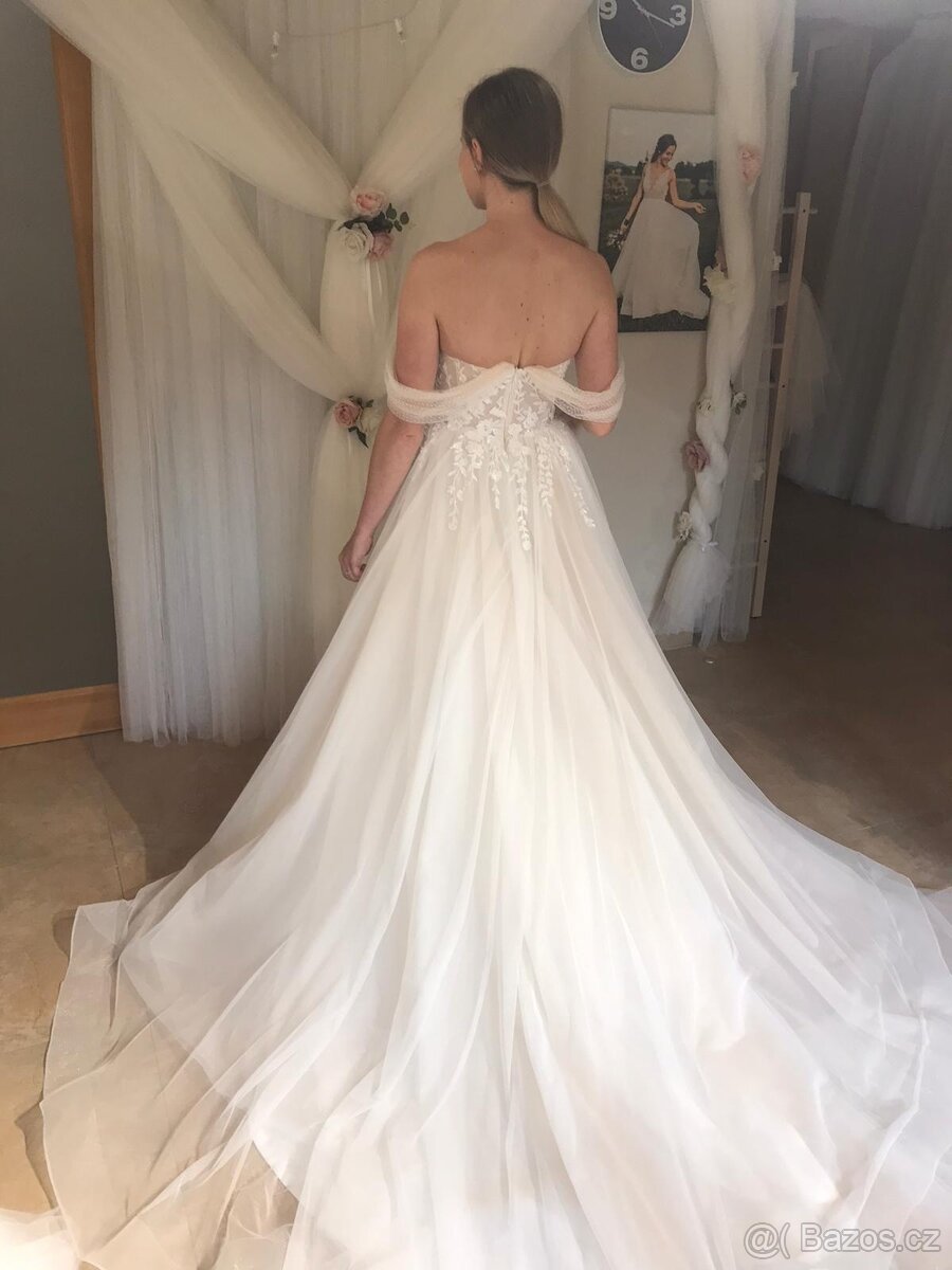 Svatební šaty Elody 36 - 8