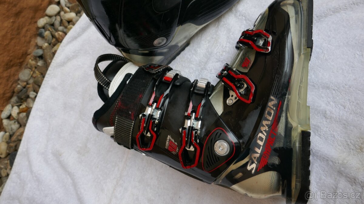 LYŽE FISCHER VIRON 6.6 165CM/LYŽÁKY SALOMON 28 - 8