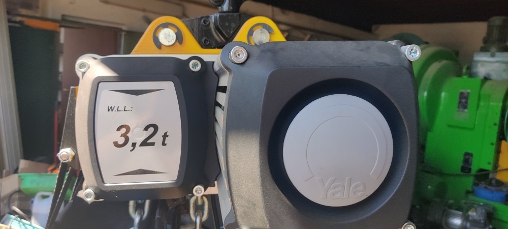 kladkostroj YALE 3,2 t - nový - 8