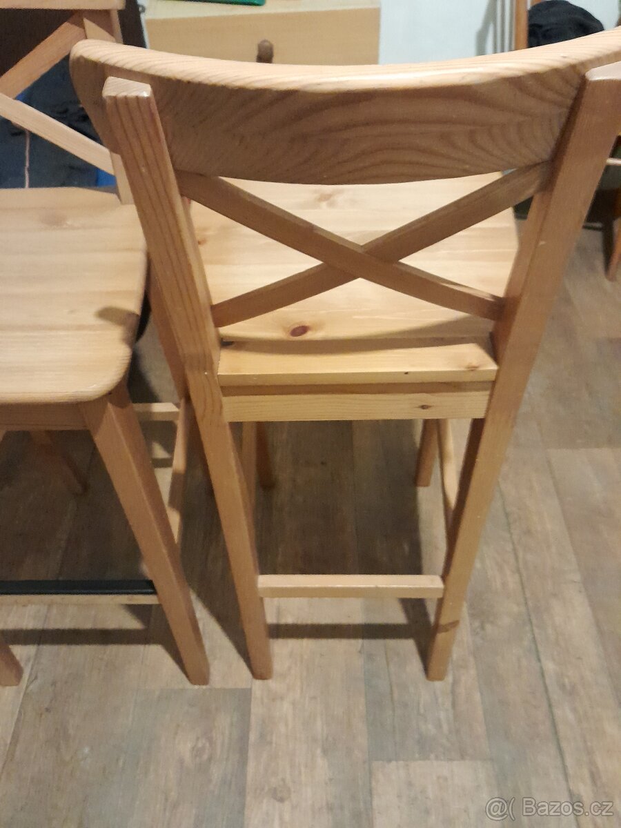 Ikea barová židle Ingolf - 8