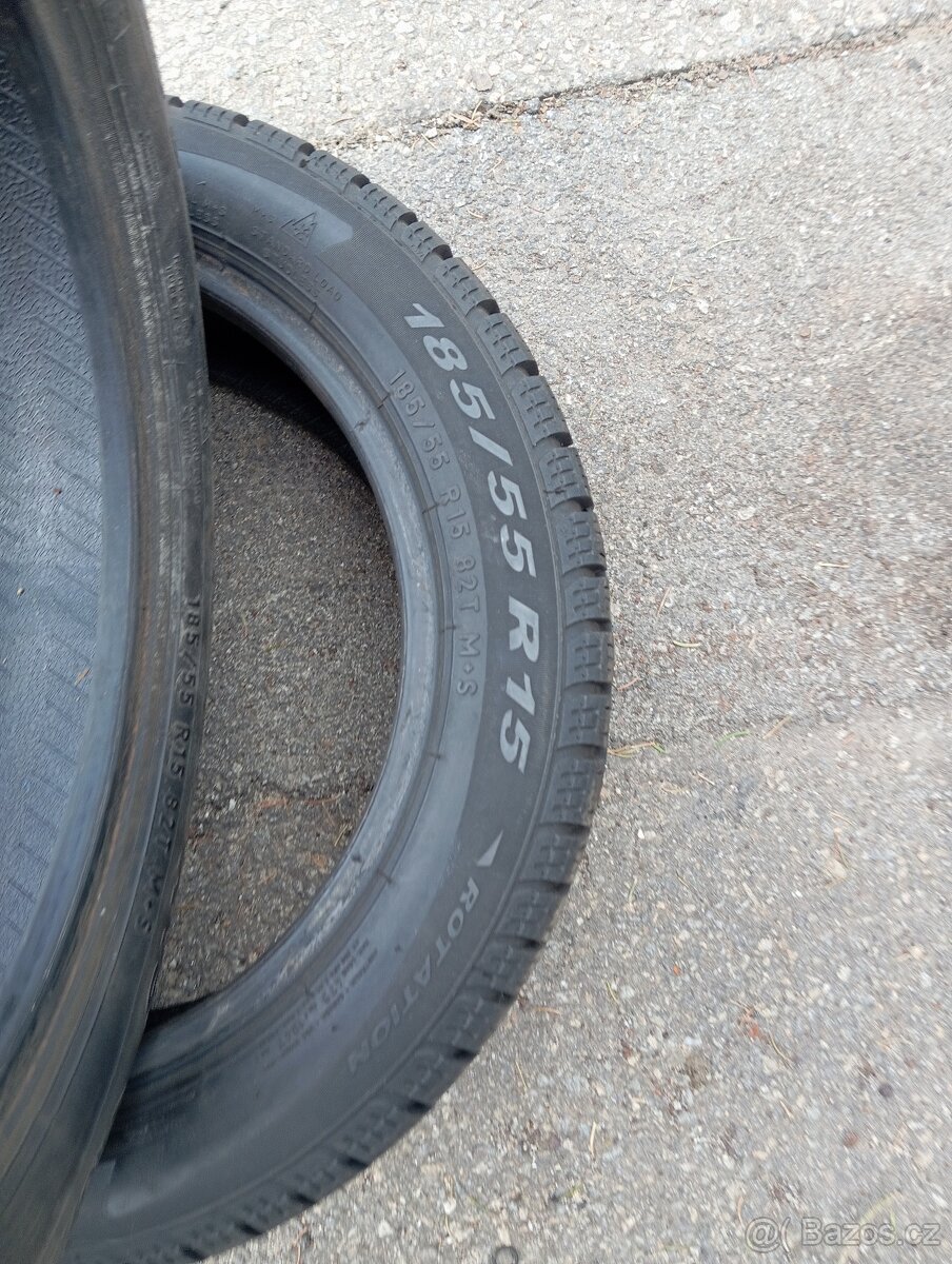 185/55 R15 82T M+S Pirelli Snowcontrol serie 3 - 8
