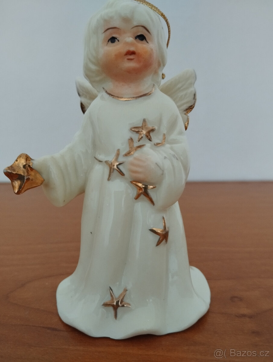 Andělíček, anděl, zvoneček - 8