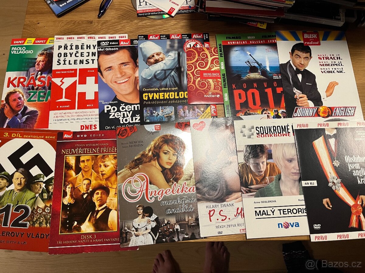 Sbirka DVD napric zanry - 8