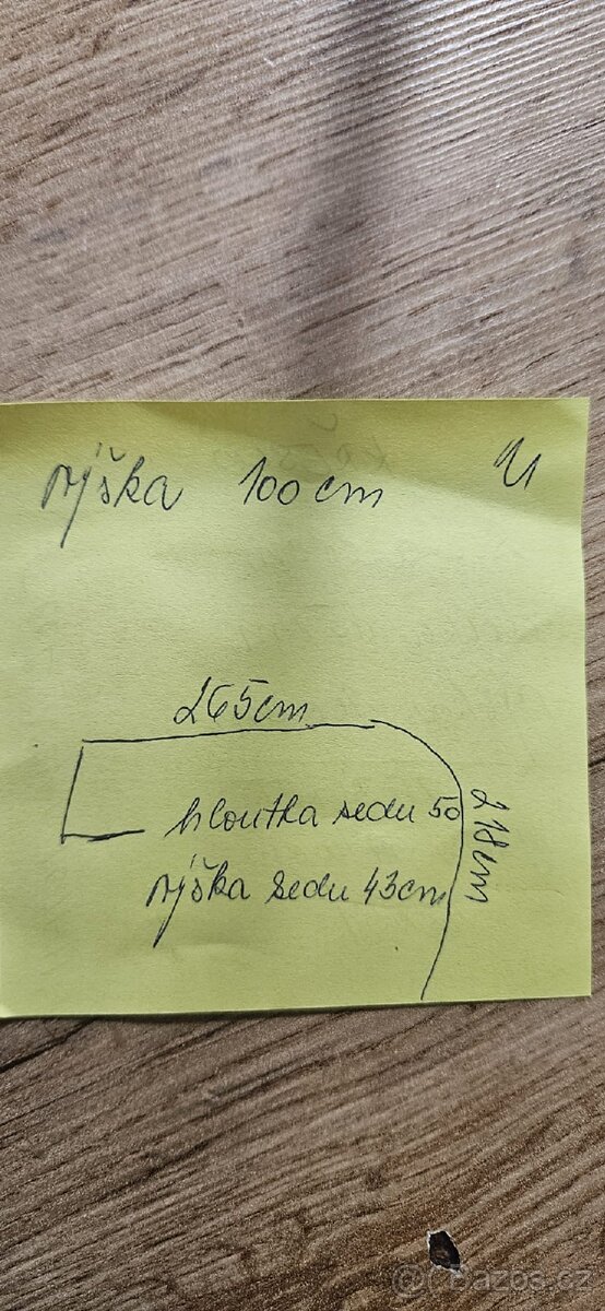 Gauč,2 křesla,taburet - 8