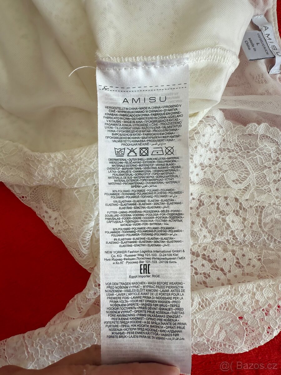 Sexy krajkový top - 8