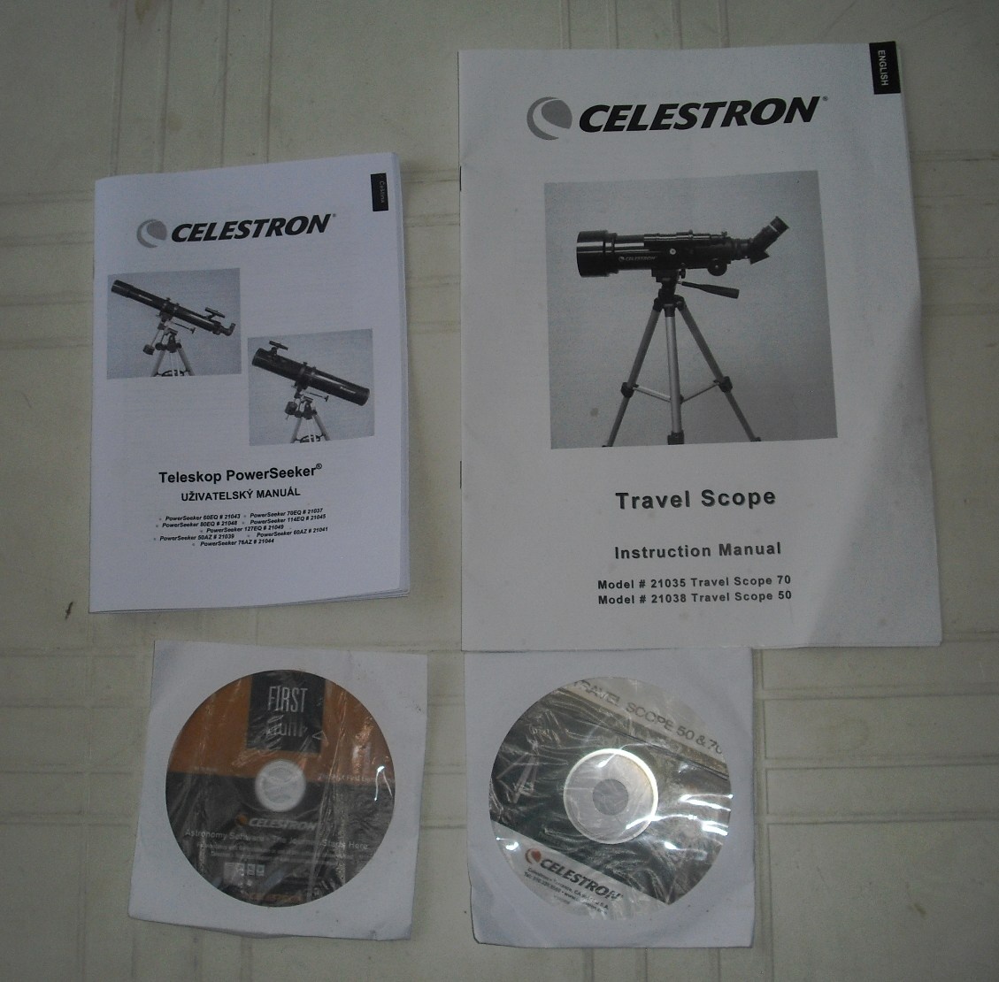 Hvězdářský dalekohled Celestron Travel scope 50 - 8