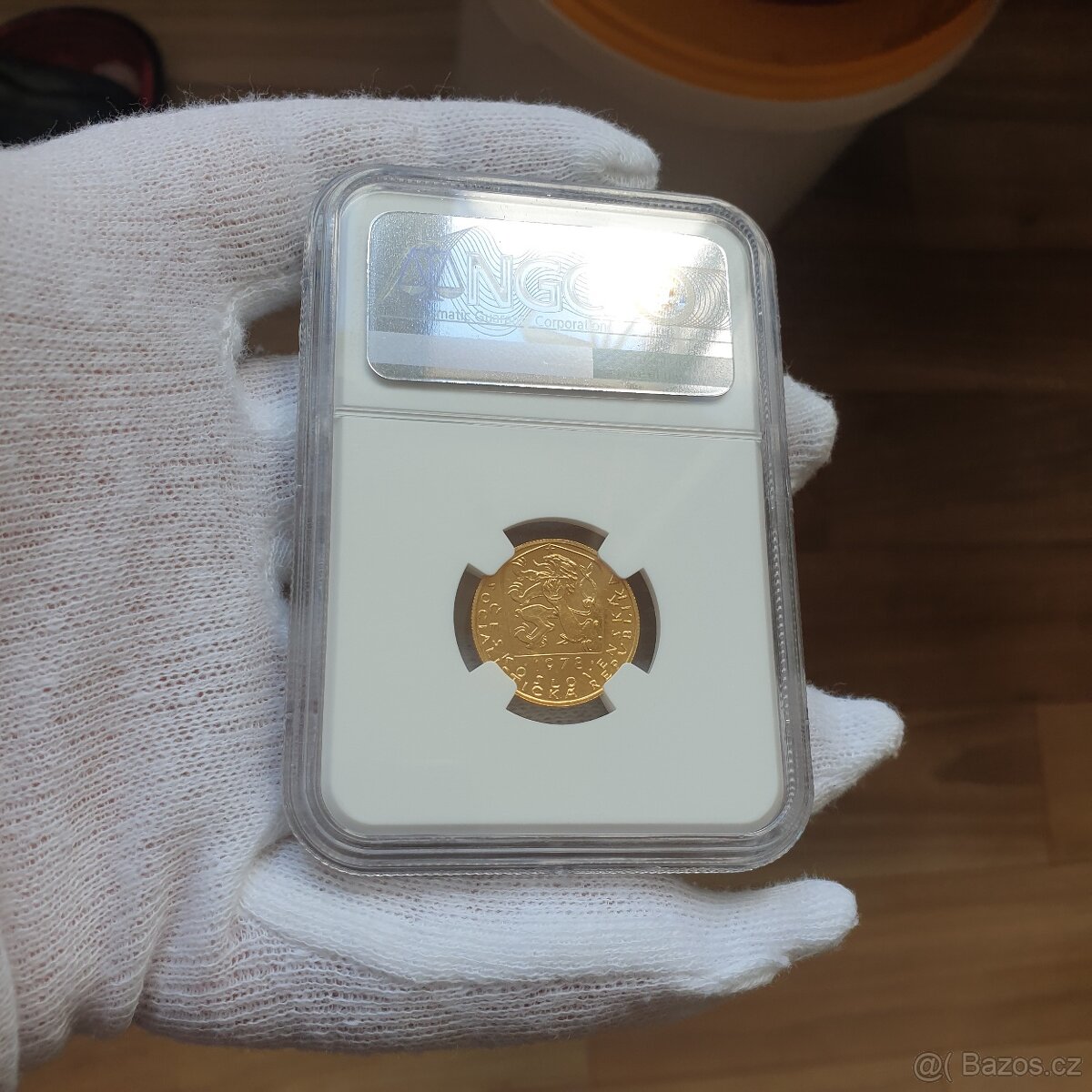 ★★★Zlatý Dukát Karel IV. 1978 ★NGC MS 64★ Top Stav Vzácný - 8