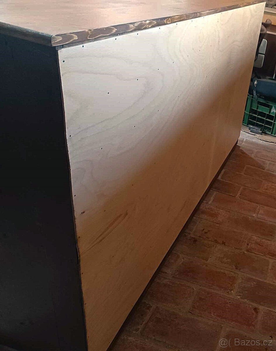 Starožitná lékárenská tára - šuplíkovač, komoda - 8