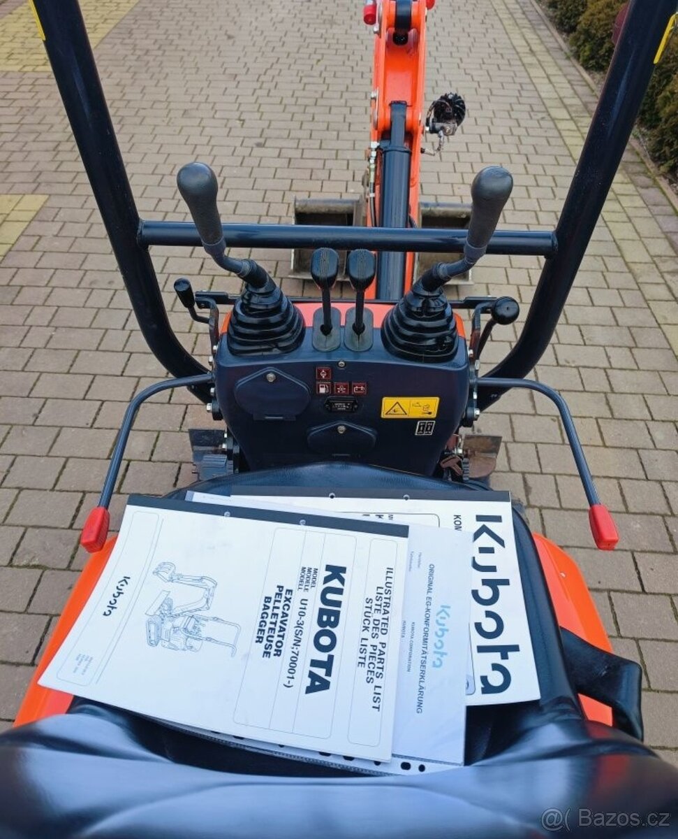 Mnibagr.bagr.Kubota u10-4 - 8