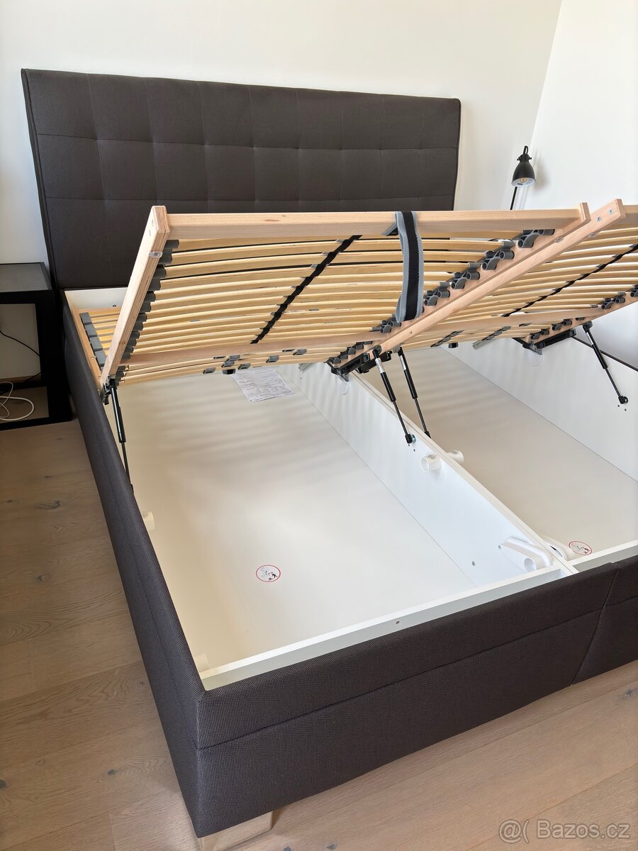 Čalouněna postel 180/200 cm - 8