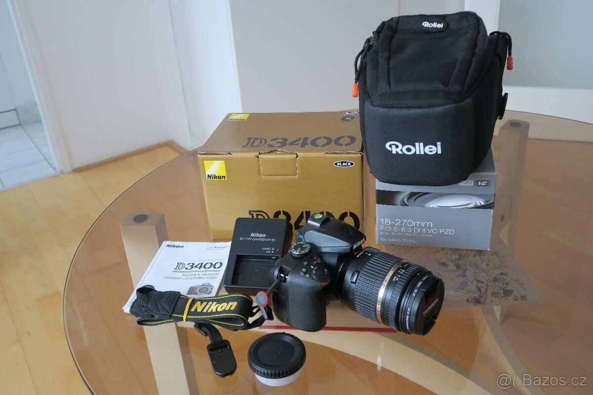 Nikon D3400 + Tamron 18-270mm - 8