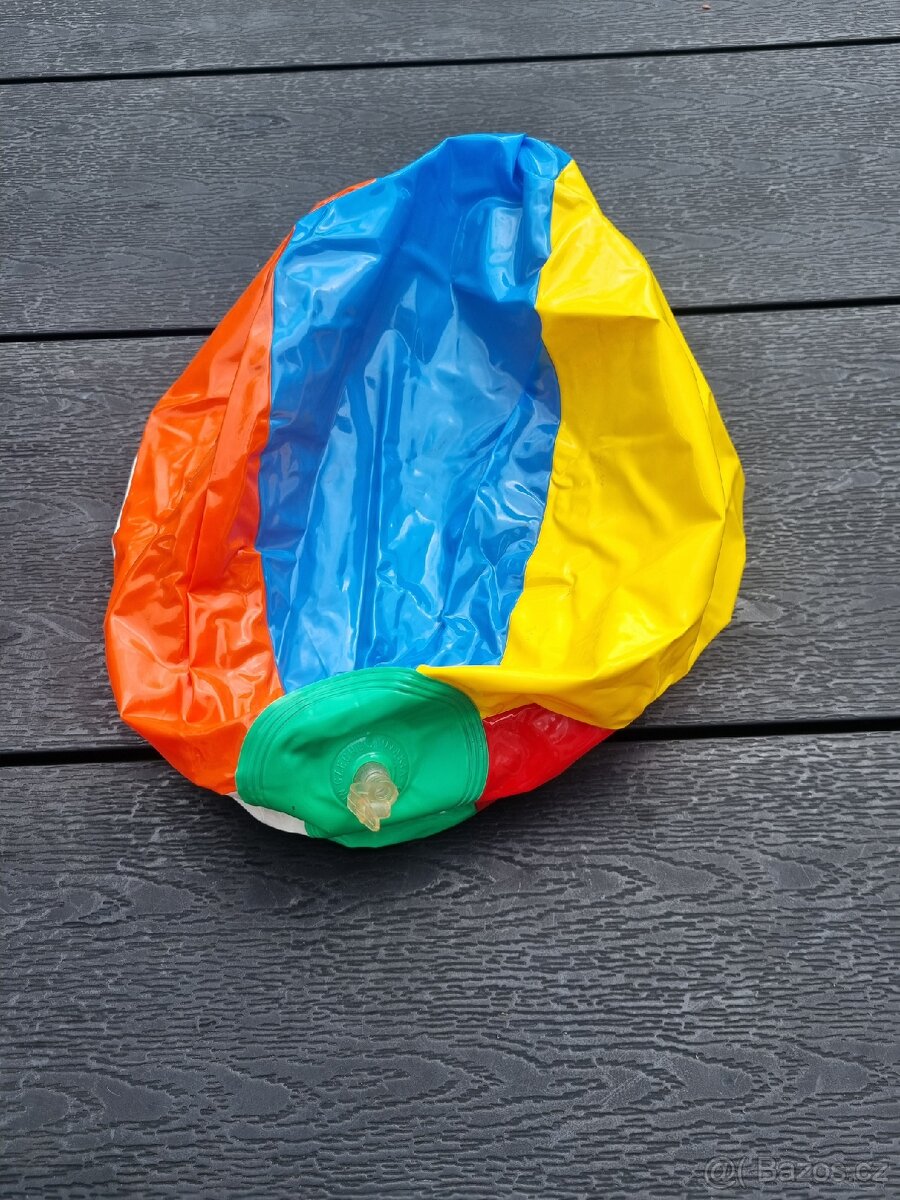 Prodám nafukovací míč retro - 8