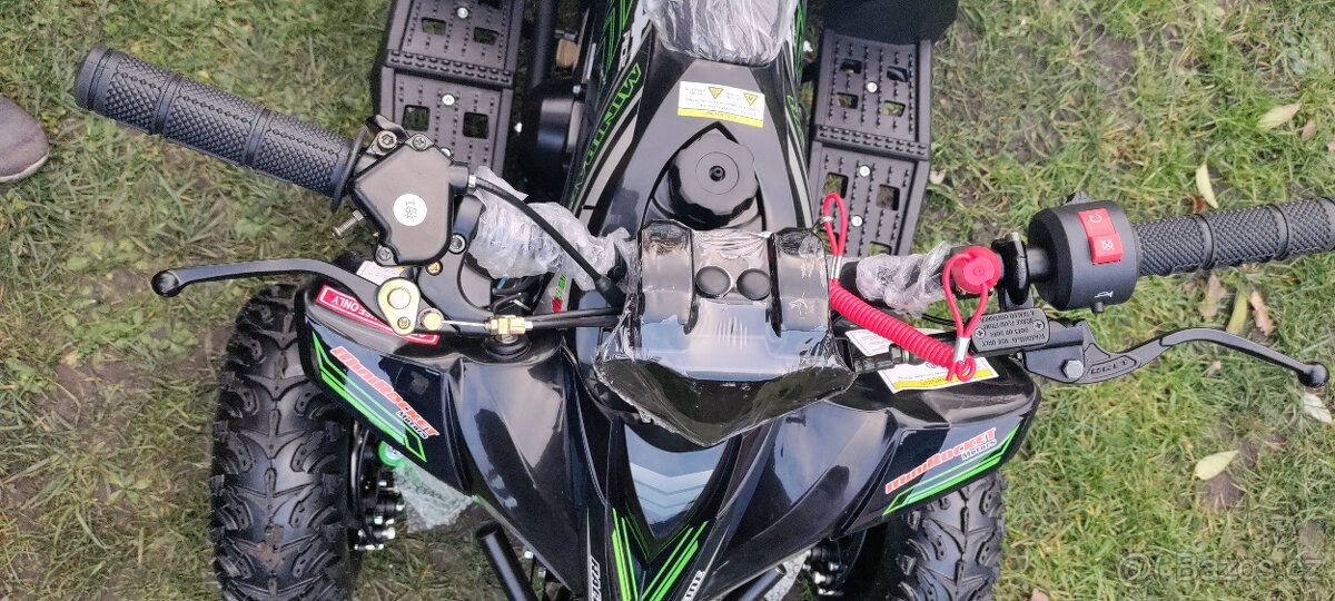 Nová dětská čtyřkolka 90ccm, 6" kola - 8