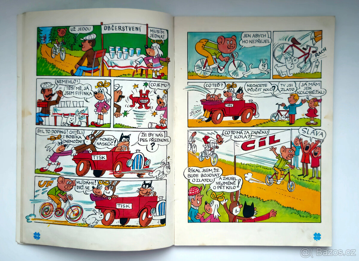 Čtyřlístek č. 28 - Boj o zlato - Original - NELUŠTĚNÝ - 8