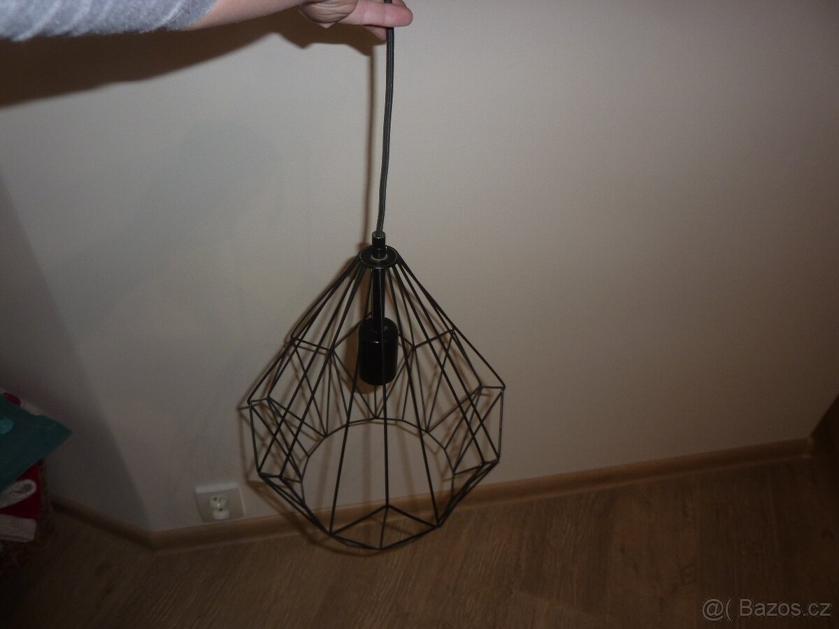 Stropní svítidlo EGLO černé, kovové - 8