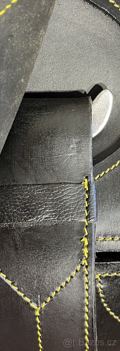 Australské sedlo bez hrušky černé - 8