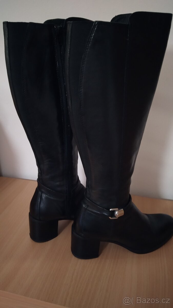 Kožené kozačky Baťa, vel.36 - 8