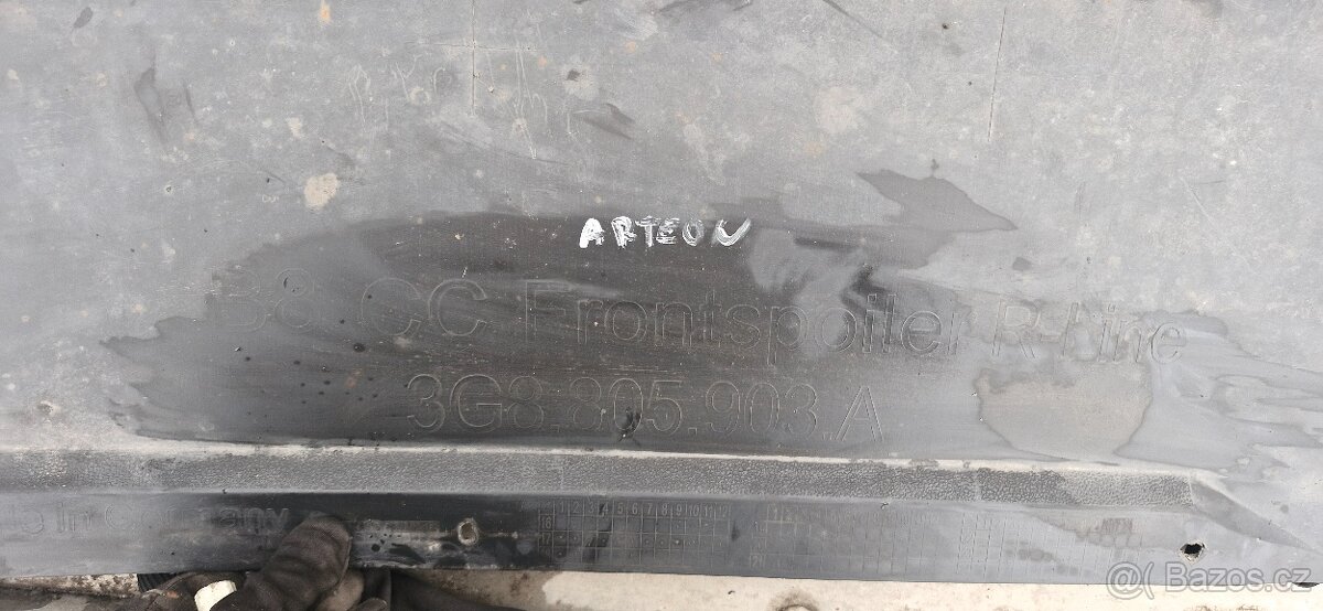 Spoiler predniho narazniku vw arteon rline - 8