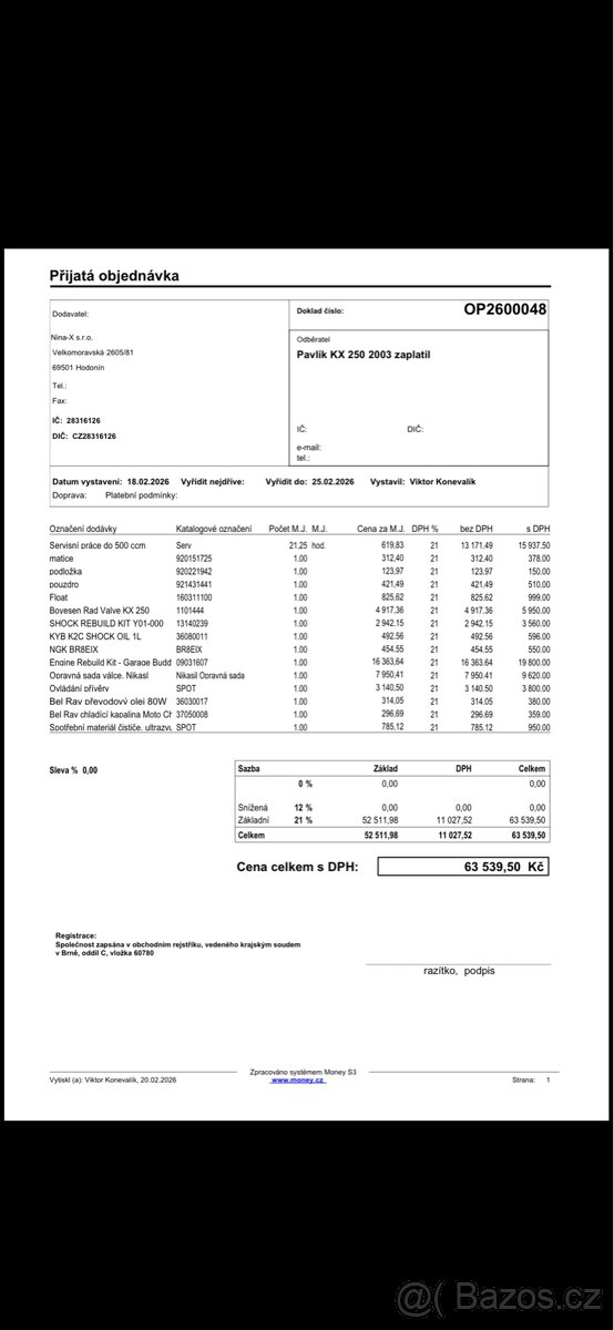 Kawasaki kx250 2T - 8