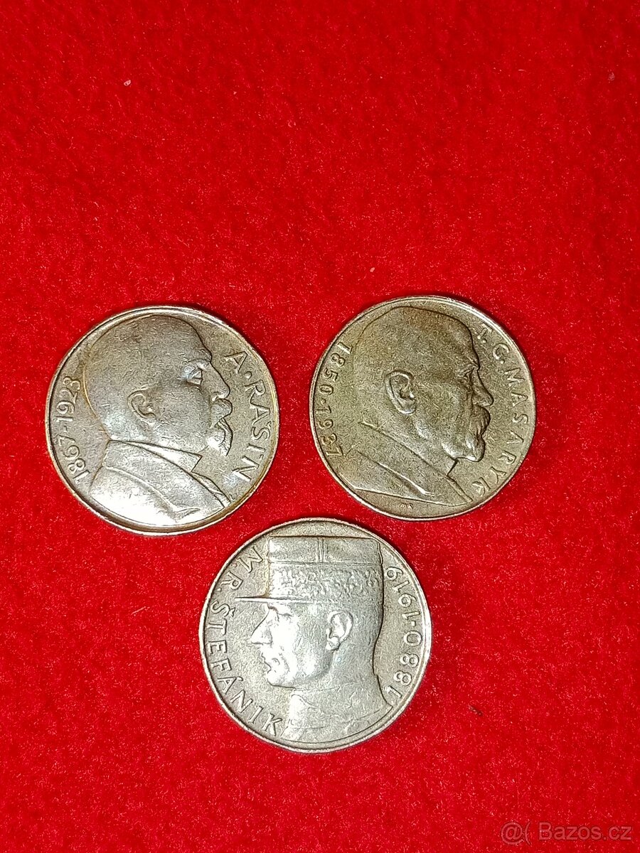 Československé mince 44 ks - vhodné jako dárek - 8