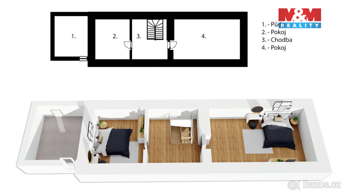 Prodej rodinného domu, 134 m², Úvaly, ul. Nerudova - 8