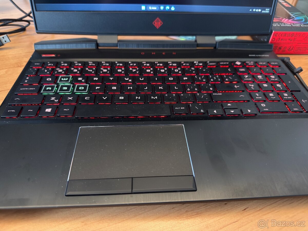 Herní notebook Hp OMEN, SSD disk, Windows 11, záruka - 8