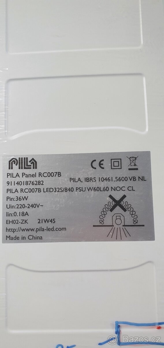 stropní osvetlení velké do podhledu 36watu nové - 8