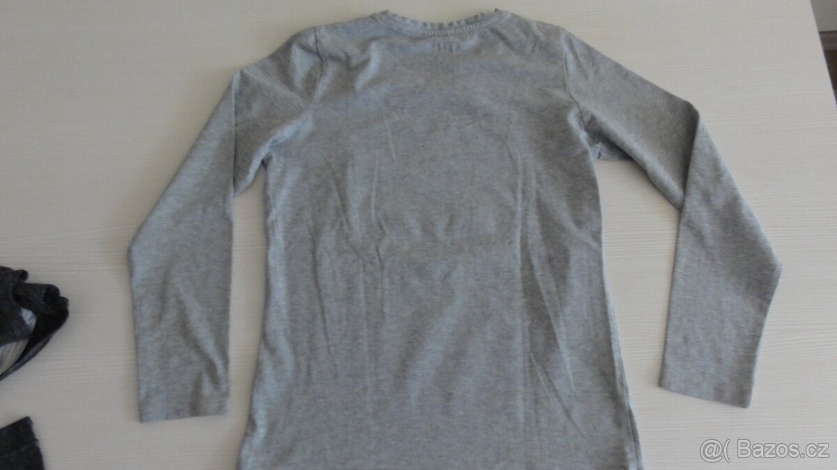 Dívčí trička vel. 134,140 a 146 s dlouhým rukávem - 8