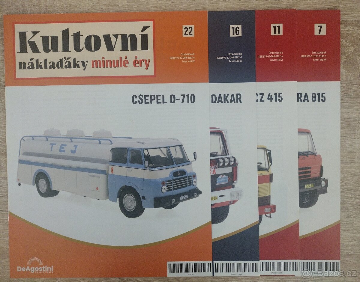 časopisy ke sběratelským modelům - 8