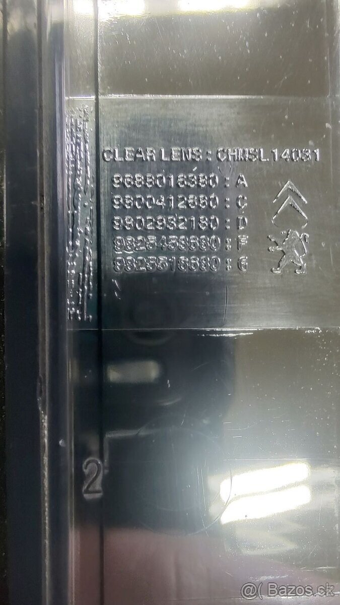 Peugeot 308 II T9 - sterac motorek brzdove svetlo - 8