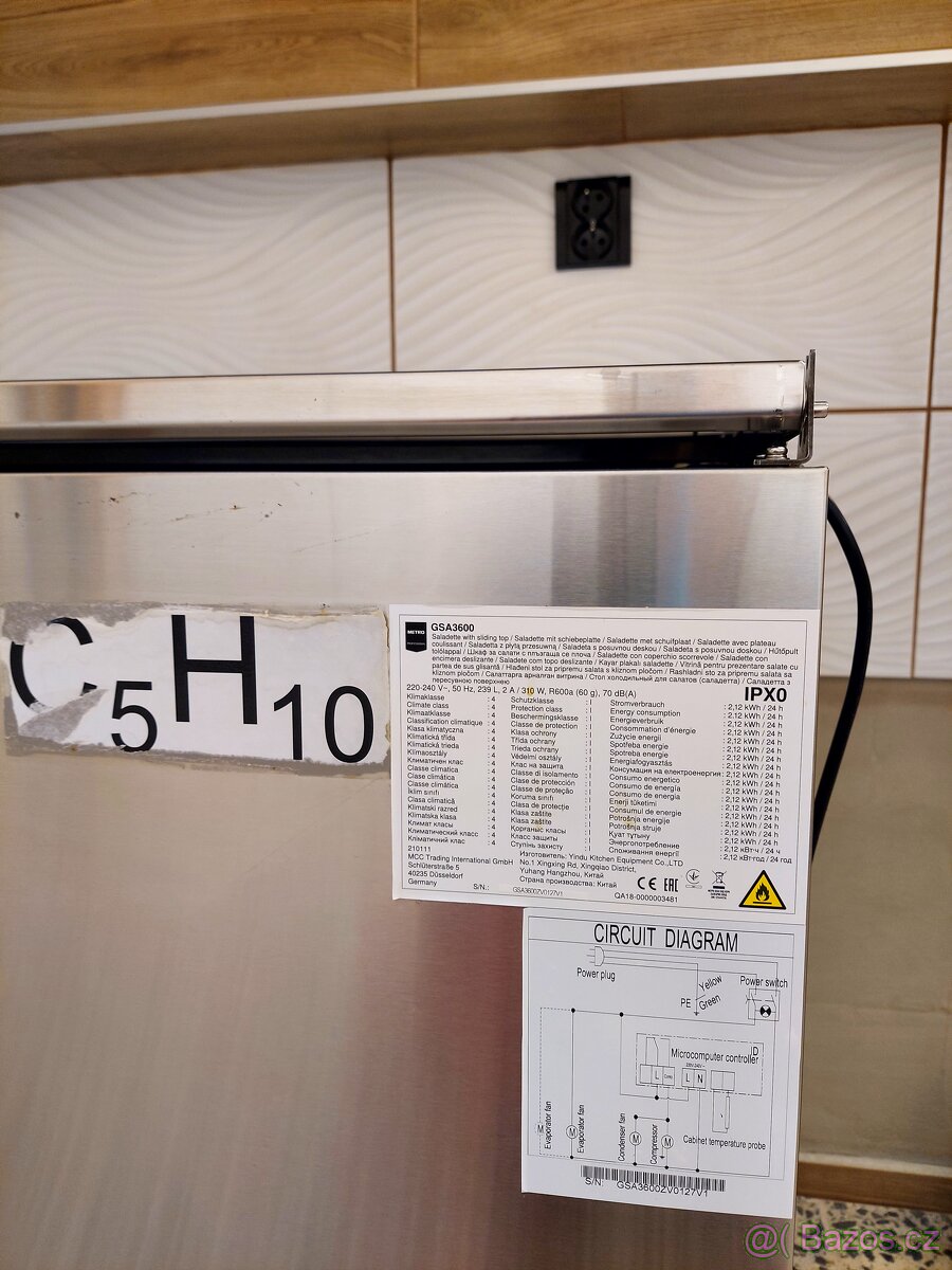 Prodám Gastro Chladící stůl - 8