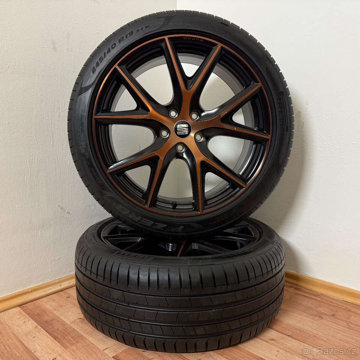 CUPRA FORMENTOR 5x112 R19 ET40+LETNÍ 245/40R19 7mm - 8