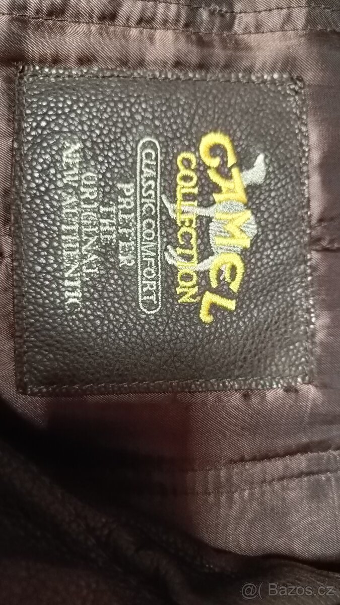 kožená bunda / kabát CAMEL Collection - 8