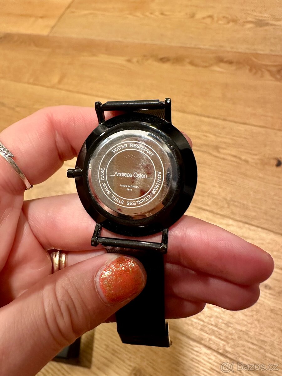 Náramkové hodinky Andreas Osten černé - 8
