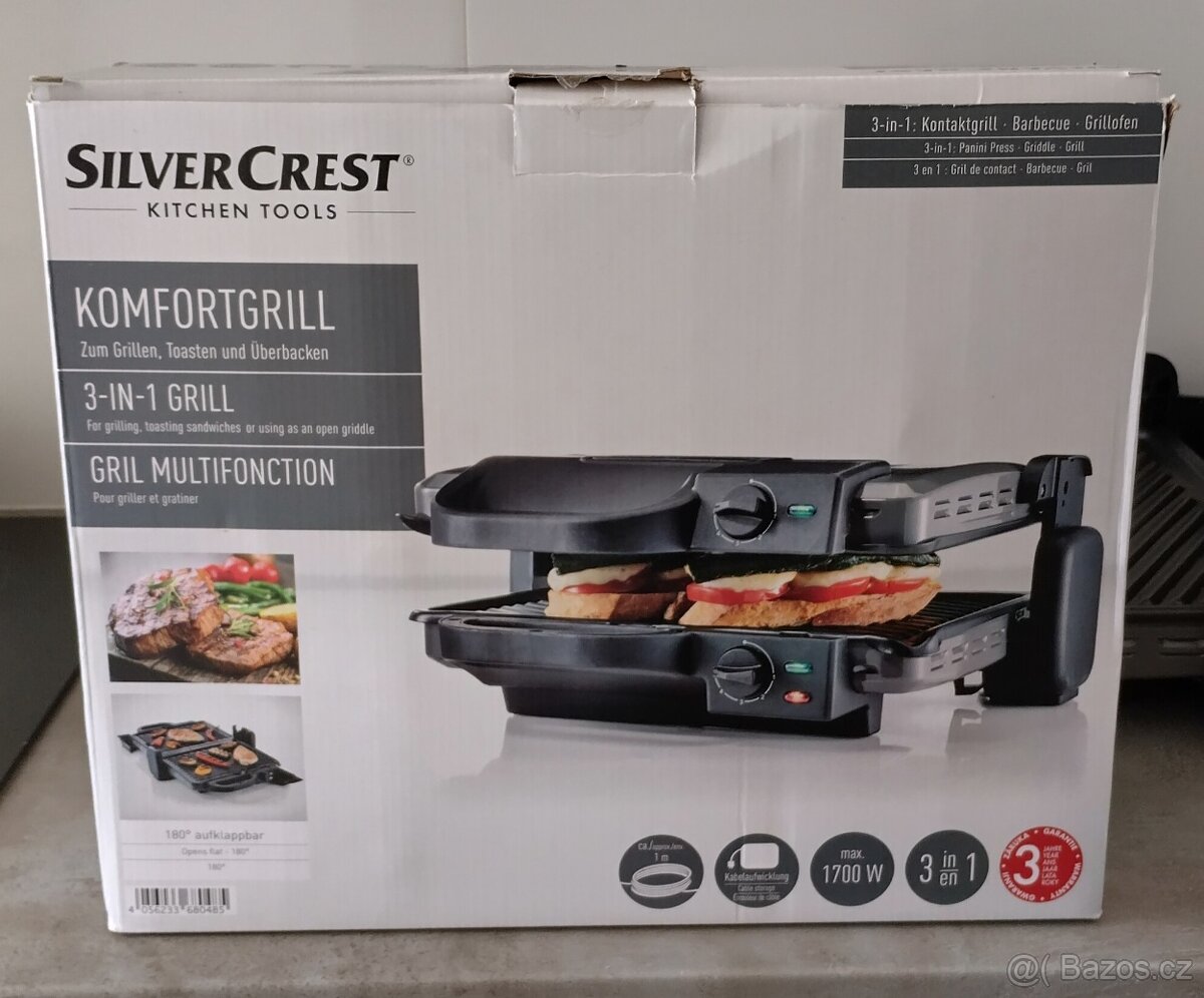 Gril Silvercrest Komfortgrill 3-in-1 - 8
