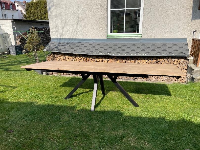 Rozkládací jídelní stůl - Perth - 8